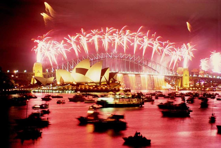 Sydney fireworks display 